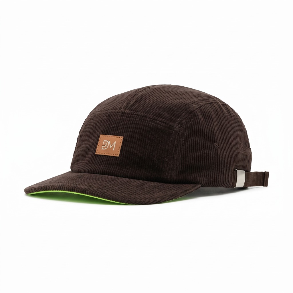 Corduroy Five-Panel Cap