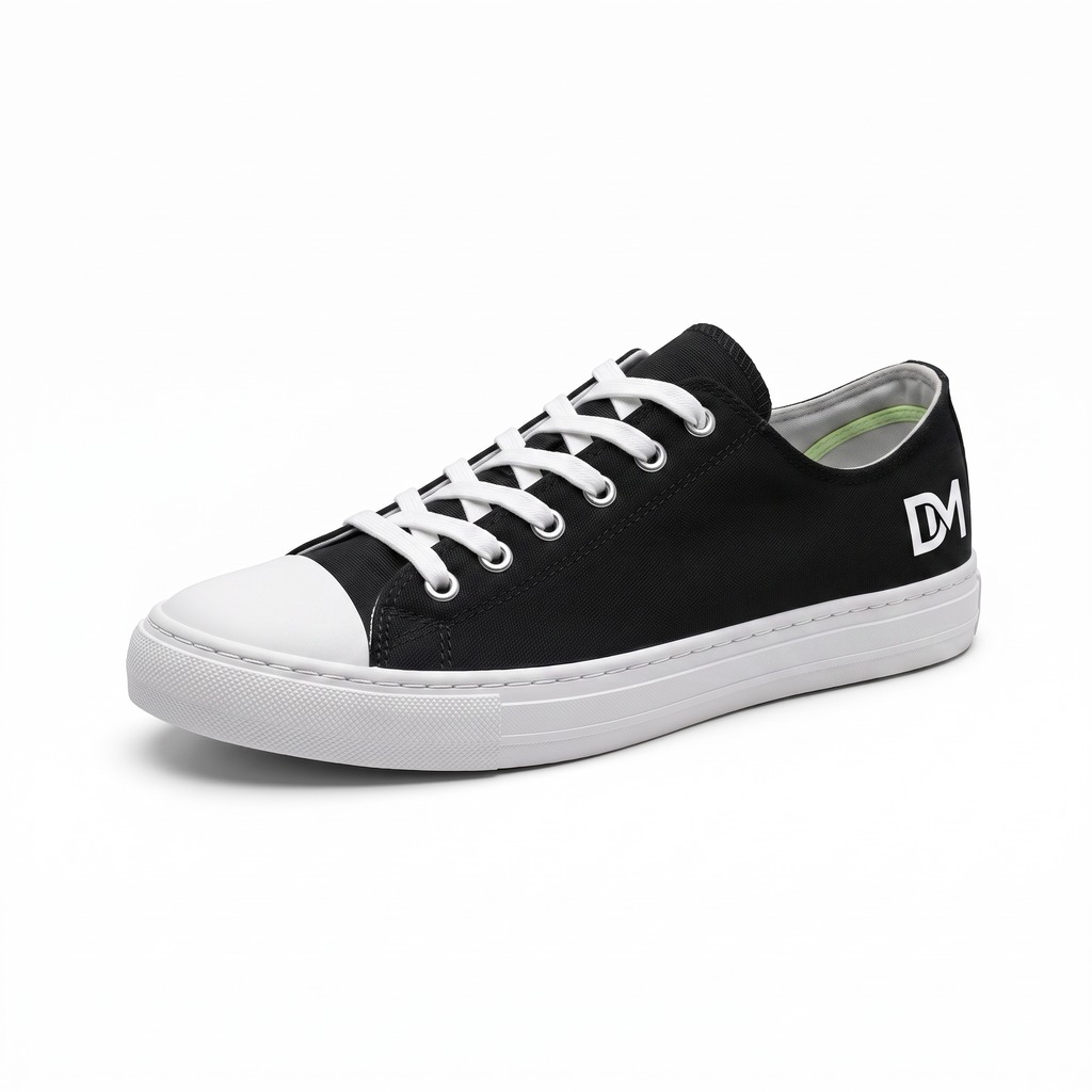 DM Low-Top Canvas Sneaker
