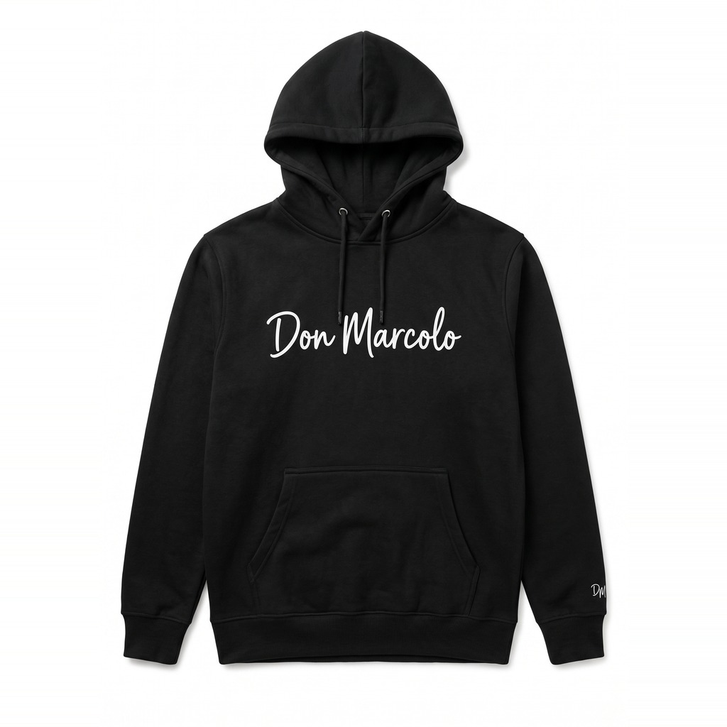 DM Script Pullover Hoodie