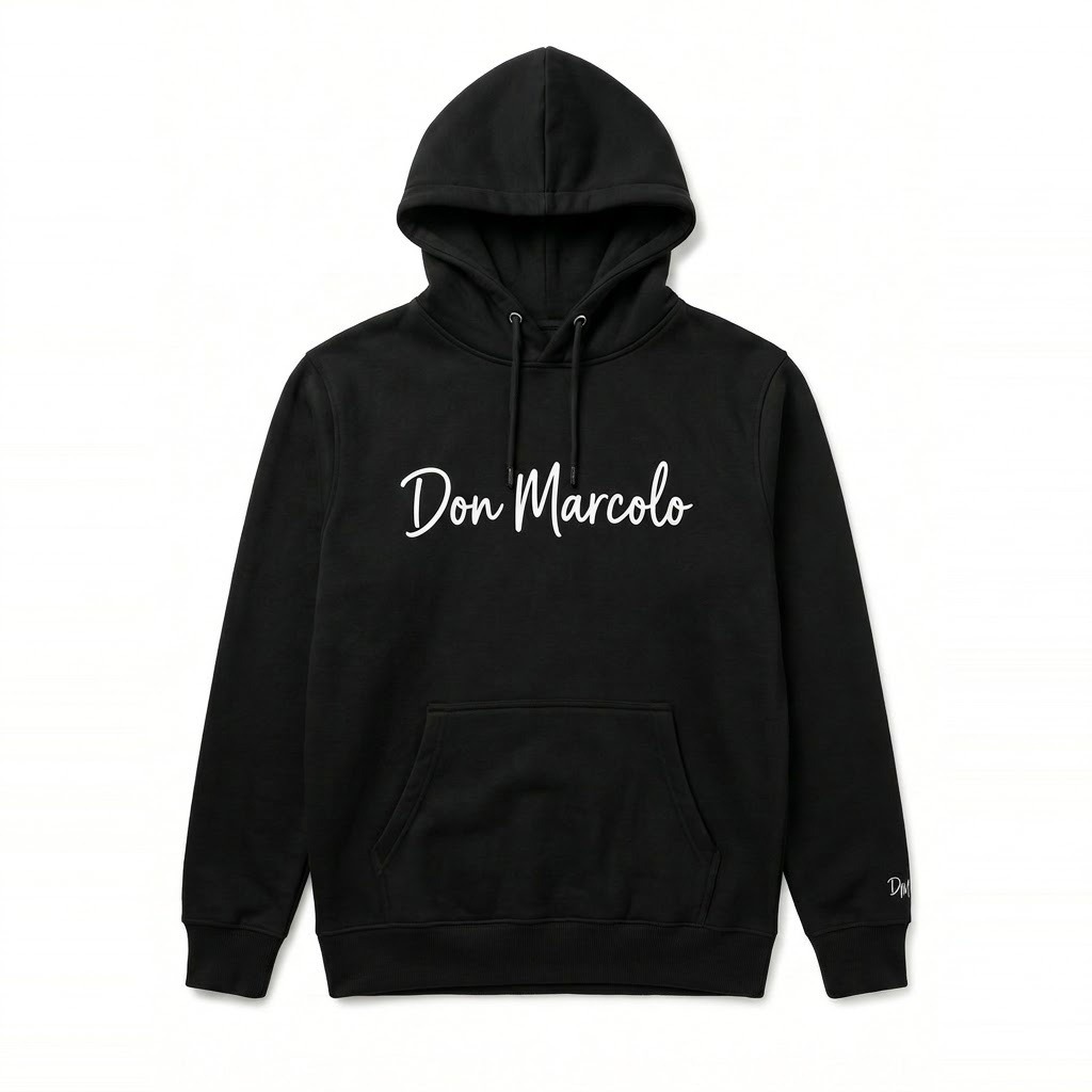 DM Script Pullover Hoodie